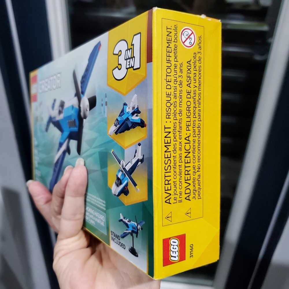 NIB LEGO #31160 Creator 3 in 1 Aircraft Race Plane Toy 178 Pieces - Picture 10 of 16